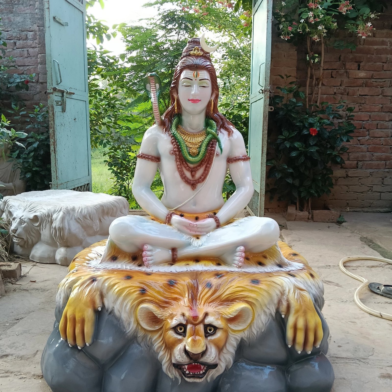 Lord Shiva Fiber Statues
